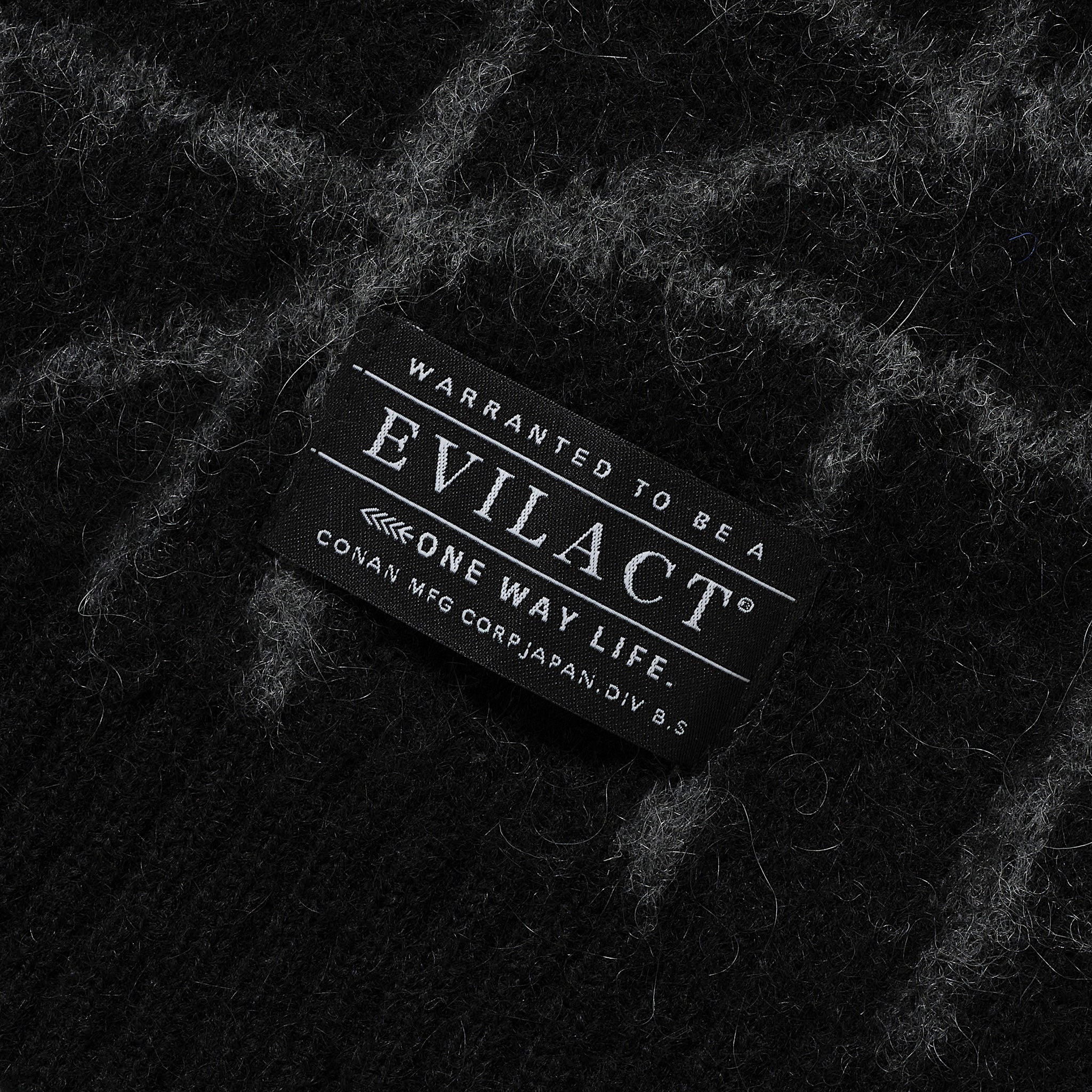 EVILACT SPIDER KNIT CARDIGAN | EVILACT (イーブルアクト）Official