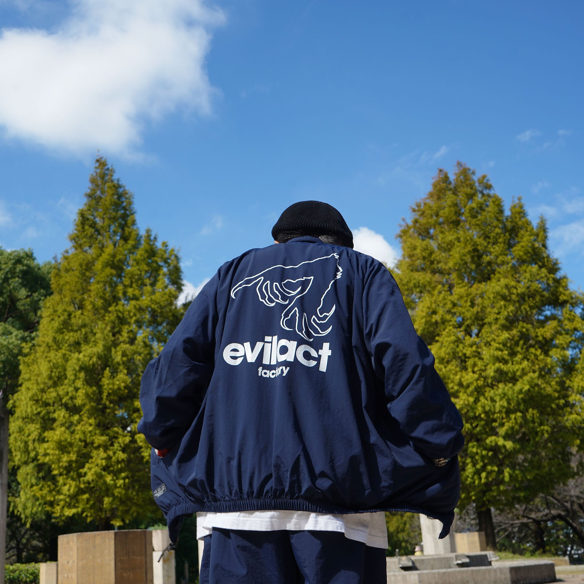EVILACT Factory Nylon Training Jacket | EVILACT (イーブルアクト