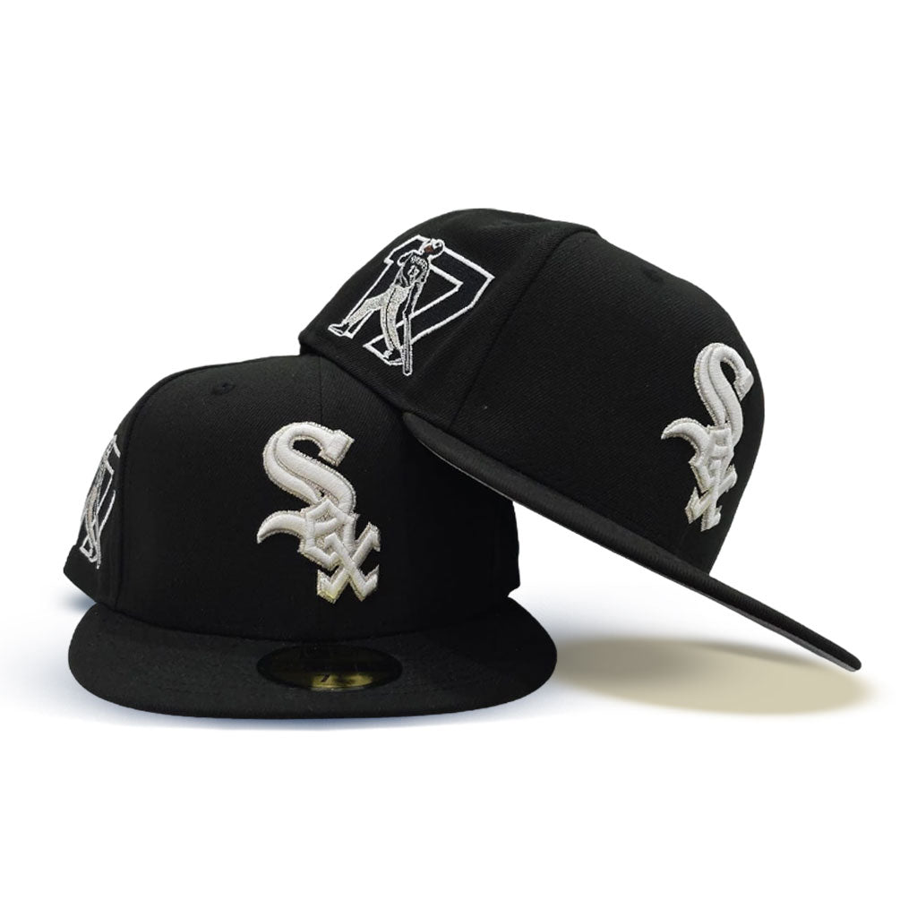 Black Chicago White Sox Gray Bottom Ken Griffey Jr. #17 Side Patch