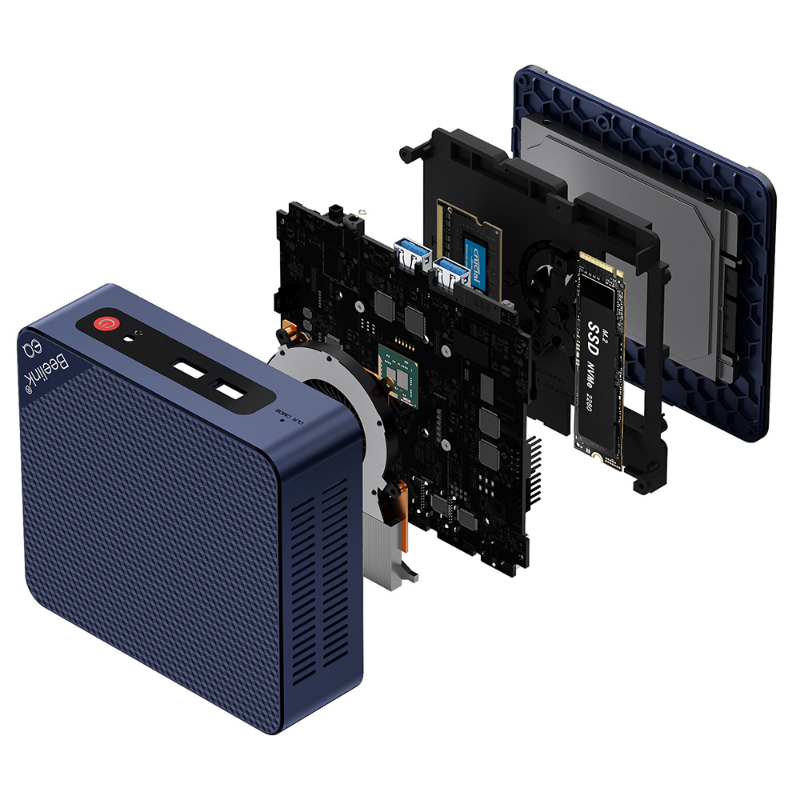 Beelink EQ12 Intel® Processor N100 Desktop Mini PC – Exegeek