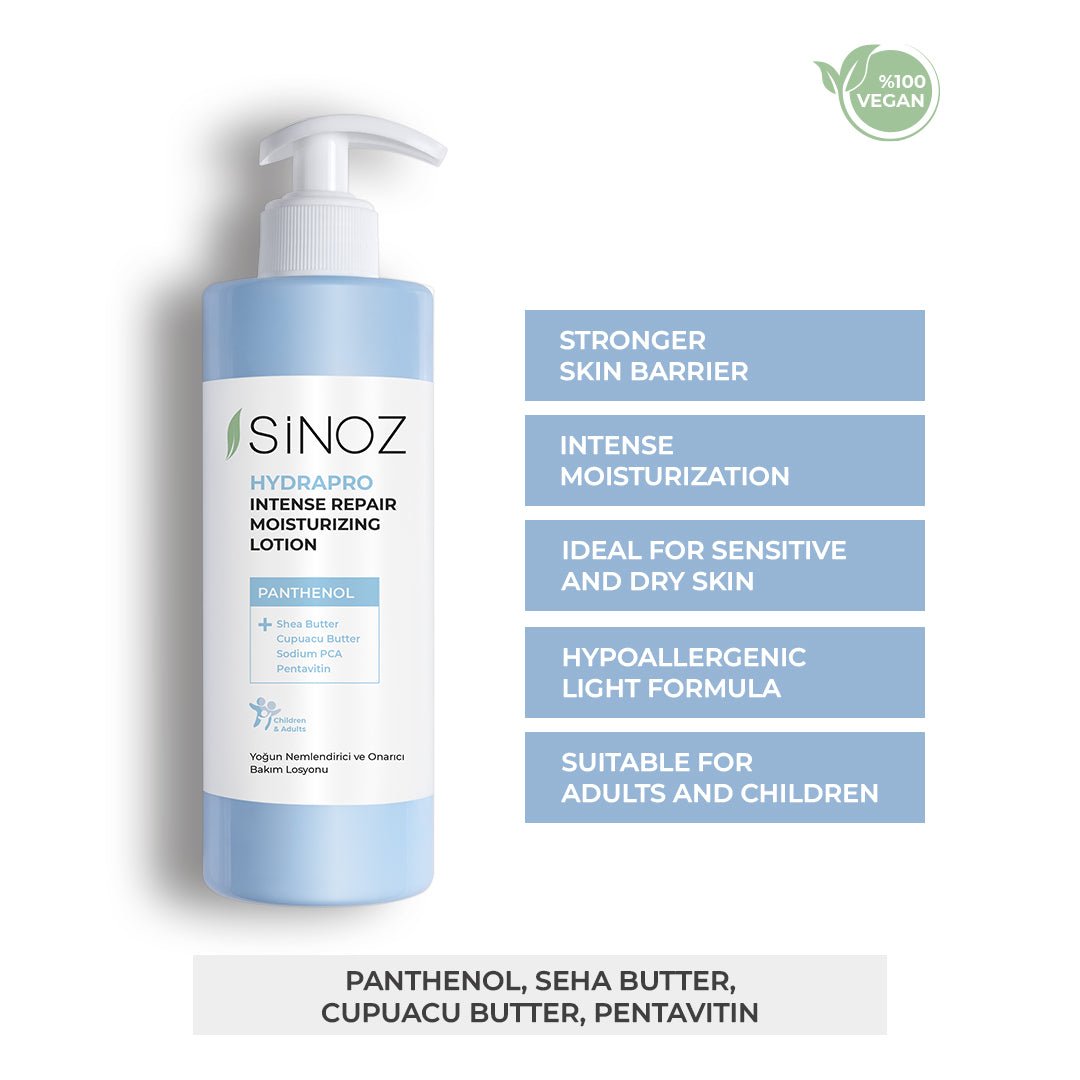 Sinoz Hydrapro Intense Repair Moisturizing Lotion 400ml (13.53 fl oz)