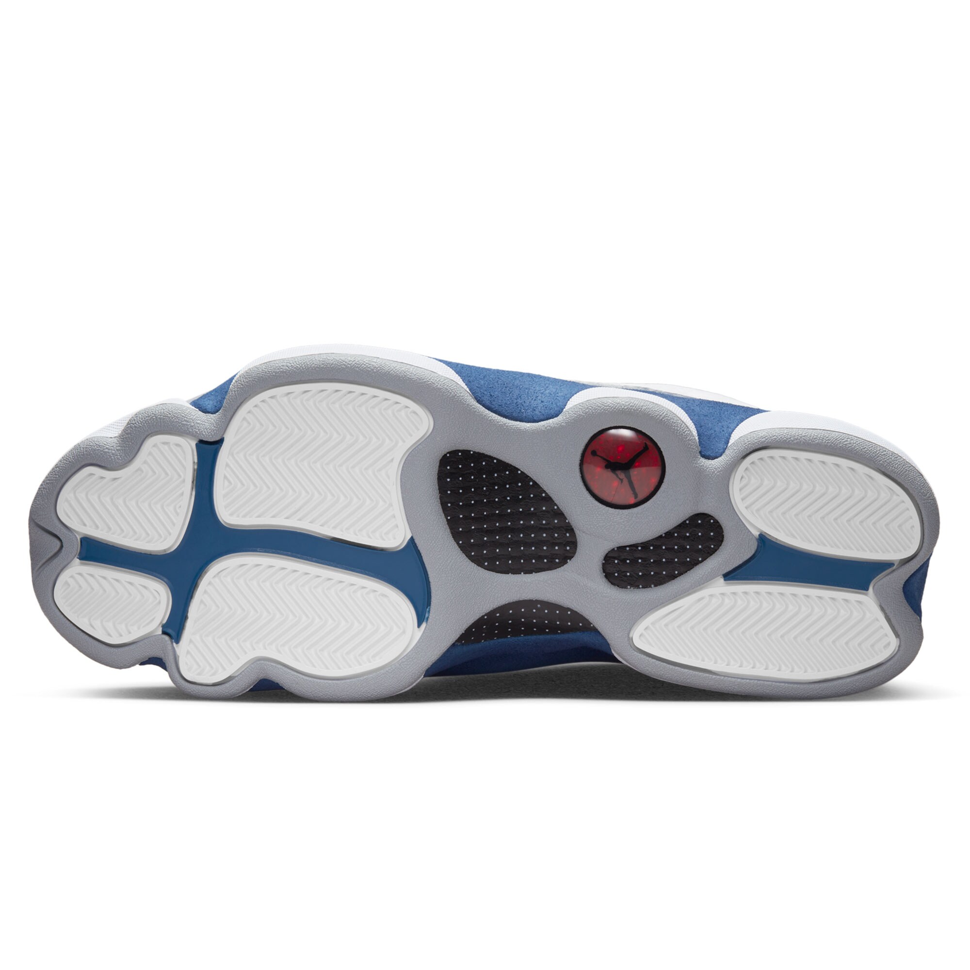 Men's Jordan Brand White/Blue Air Jordan 13 Retro Shoe