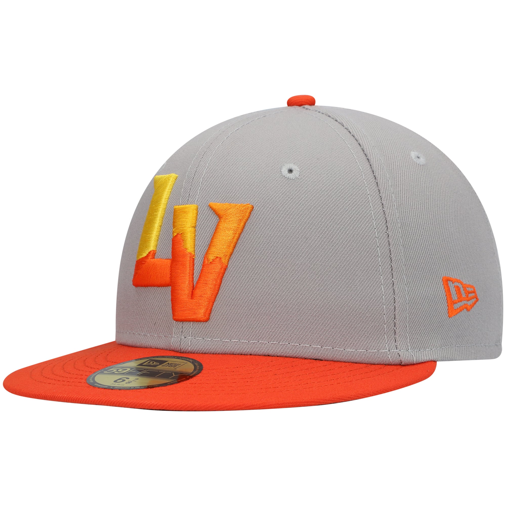 Men's Las Vegas Aviators New Era Gray Authentic Collection Team
