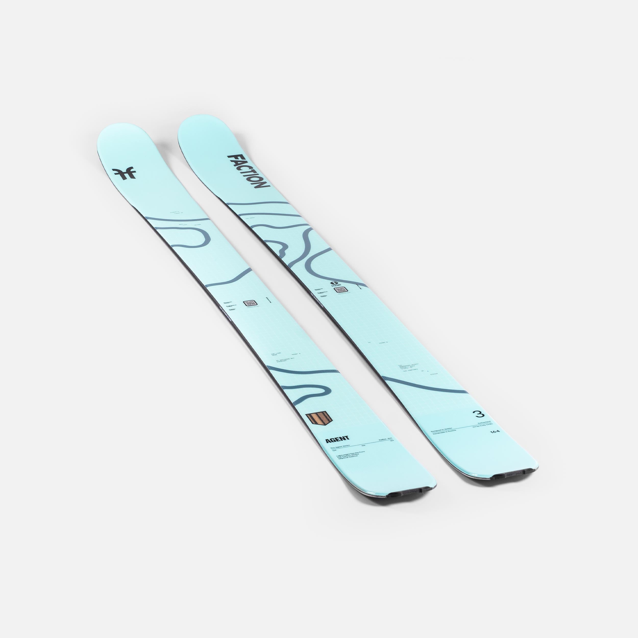 Faction Agent 3 | 2026 Freeride Ski – Faction Skis