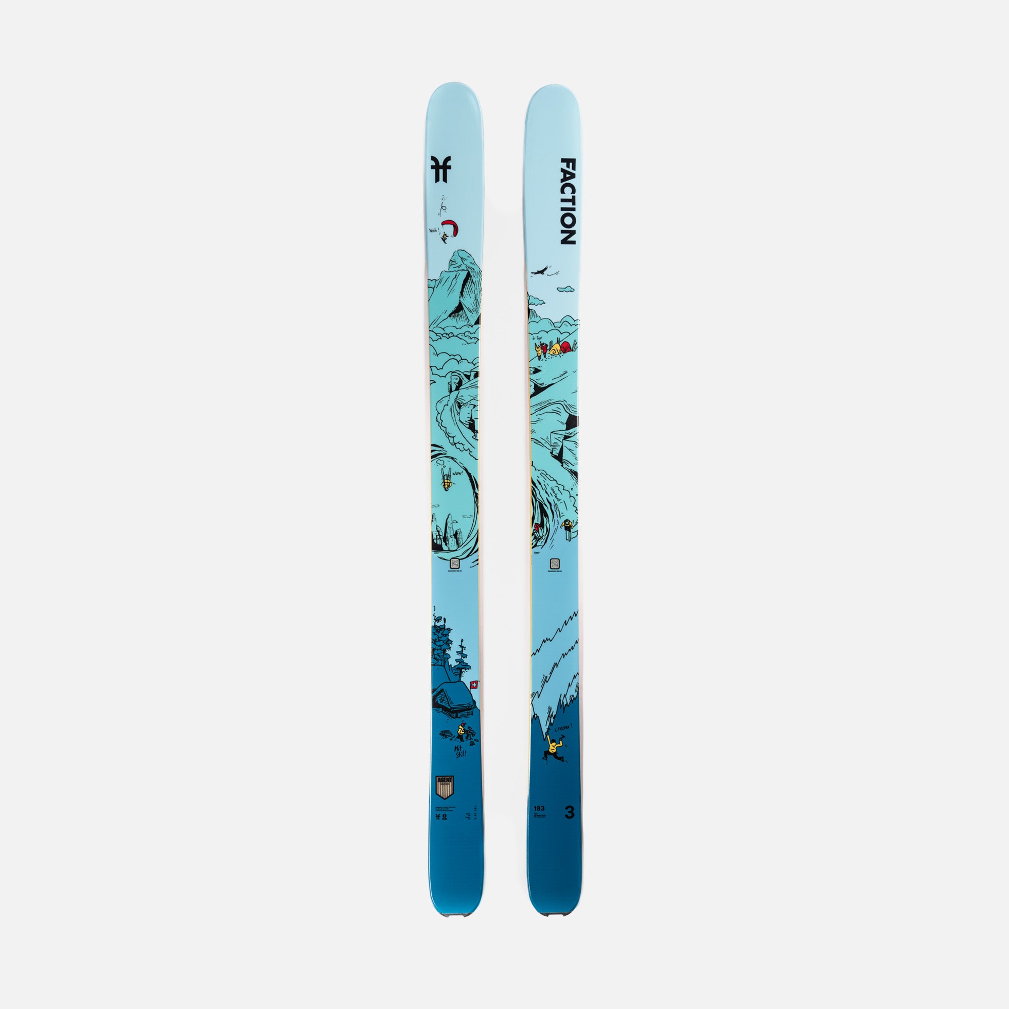 Faction Agent 3 Anthamatten | 2024 Freetouring Ski – Faction Skis