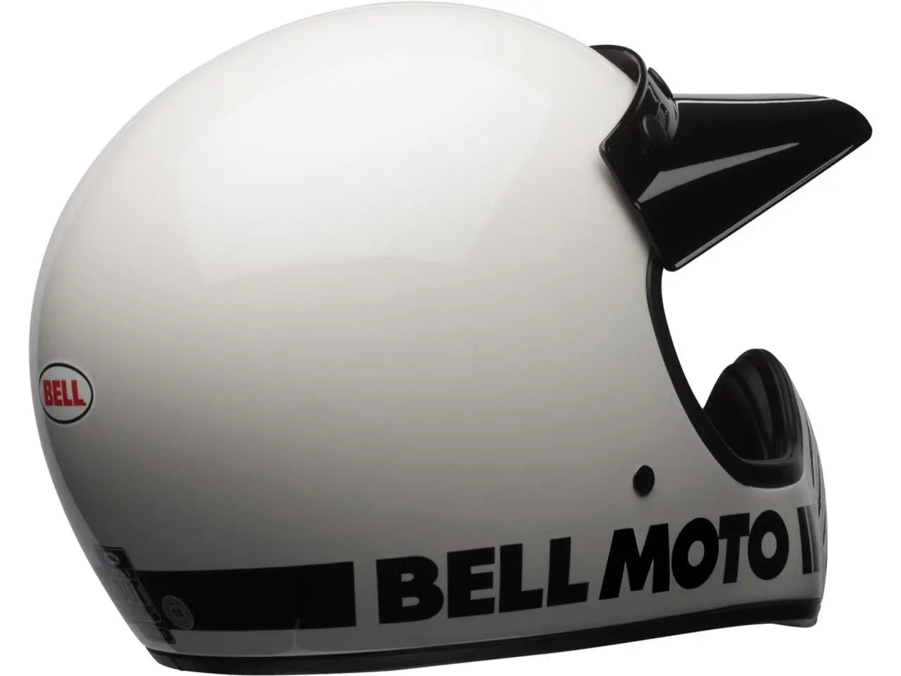 BELL Moto-3 ヘルメット クラシック ホワイト – Falan Parts
