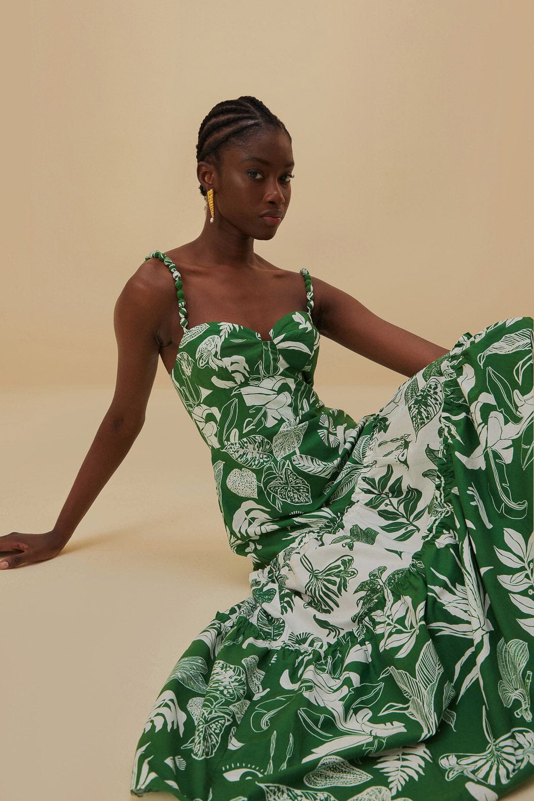 Forest Soul Mix Midi Dress – FARM Rio
