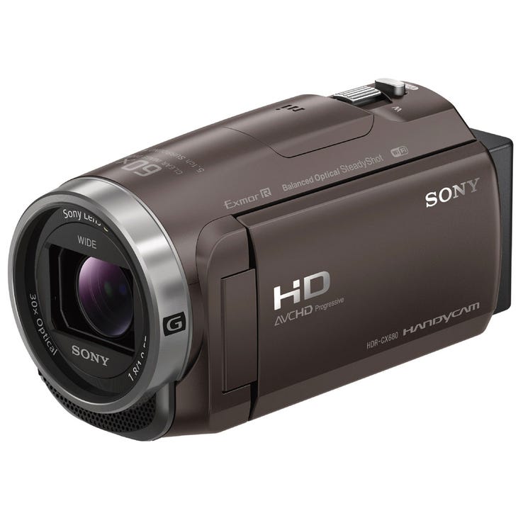 レンタル] ソニー ビデオカメラ HDR-CX680 ブラウン - Rentio[レンティオ]