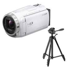 レンタル] ソニー ビデオカメラ HDR-CX680 バッテリーグリップGP EM