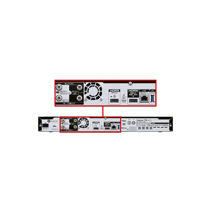 レンタル] Panasonic 4Kチューナー内蔵ディーガ ブルーレイ/DVD
