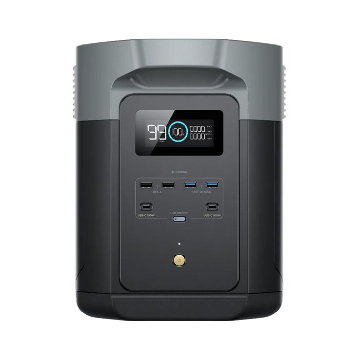 レンタル] EcoFlow(エコフロー) DELTA 2 Max ポータブル電源 (2048Wh