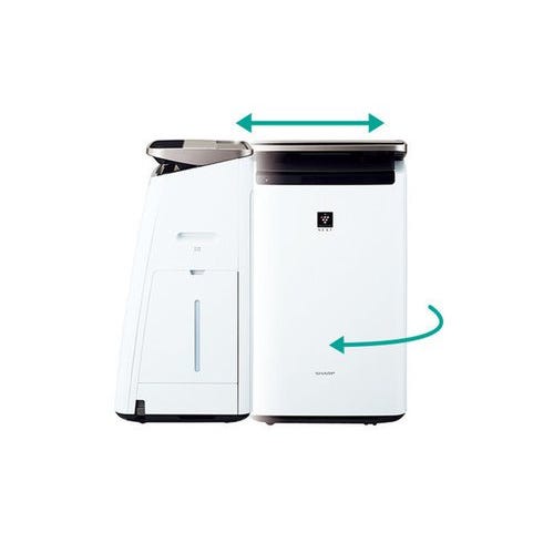 レンタル] SHARP 加湿空気清浄機 プラズマクラスター KI-NP100-W (空気