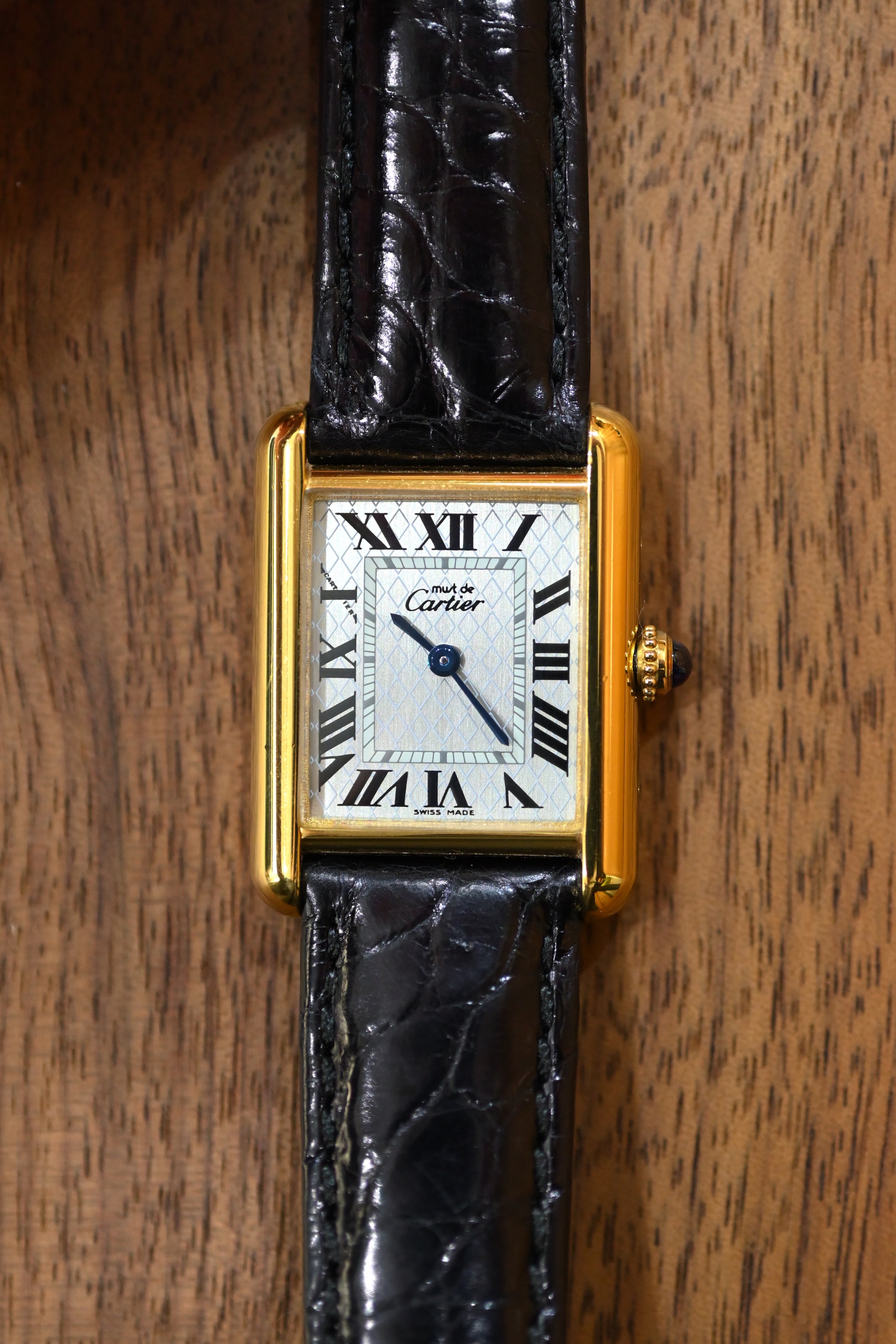 CARTIER カルティエ マストタンク アクアリーノ MMサイズ クォーツ