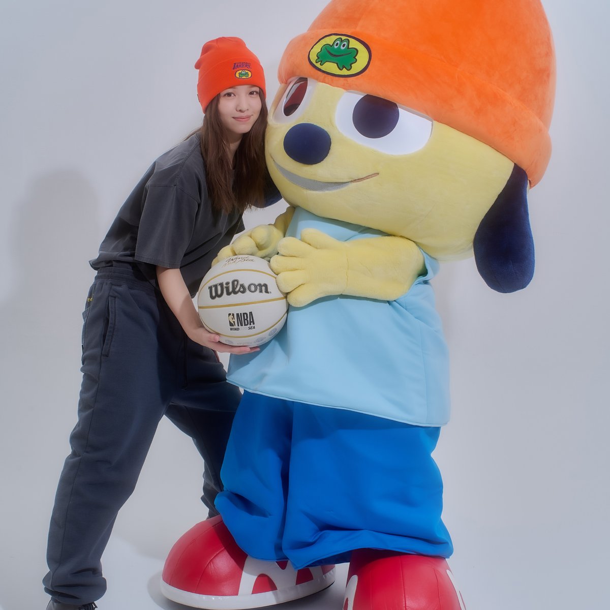 ウィンダンシー × NBA × パラッパラッパー Tシャツやバスケットハット
