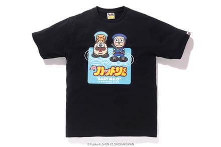 ベイプが「忍者ハットリくん」とコラボ、頭巾ディテールのフーディー