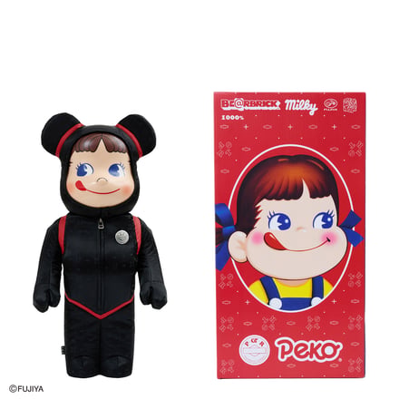 POTRとミルキー、メディコム・トイがトリプルコラボ 特製スーツを着用