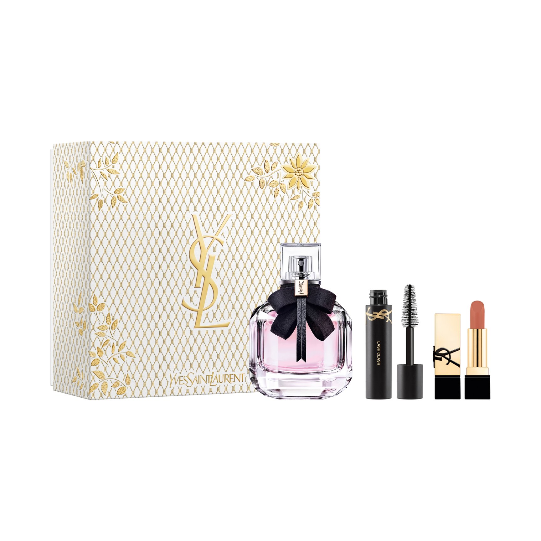 2024年クリスマスコフレ】YSL：人気リップやアイパレットがゴールドの