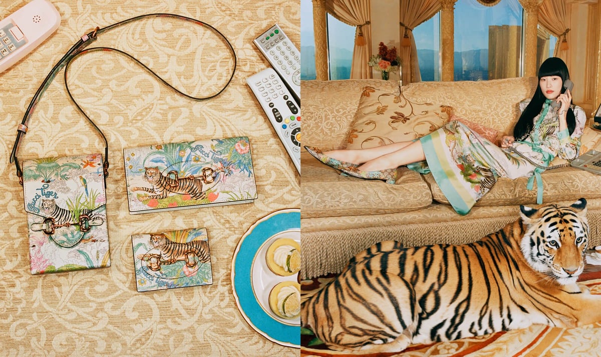 グッチ、寅年にちなんだスペシャルコレクション「GUCCI TIGER」を発売