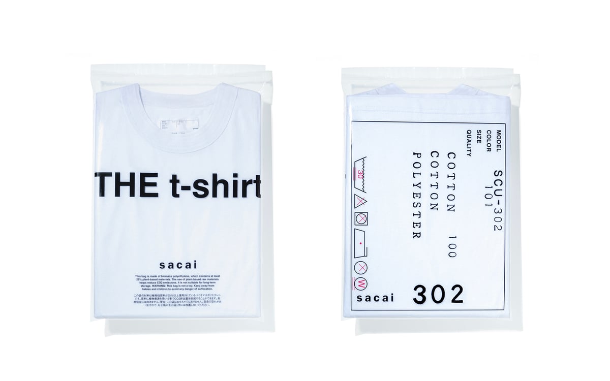 サカイがパックTシャツ第2弾を発売 ロングスリーブTシャツを新たに用意