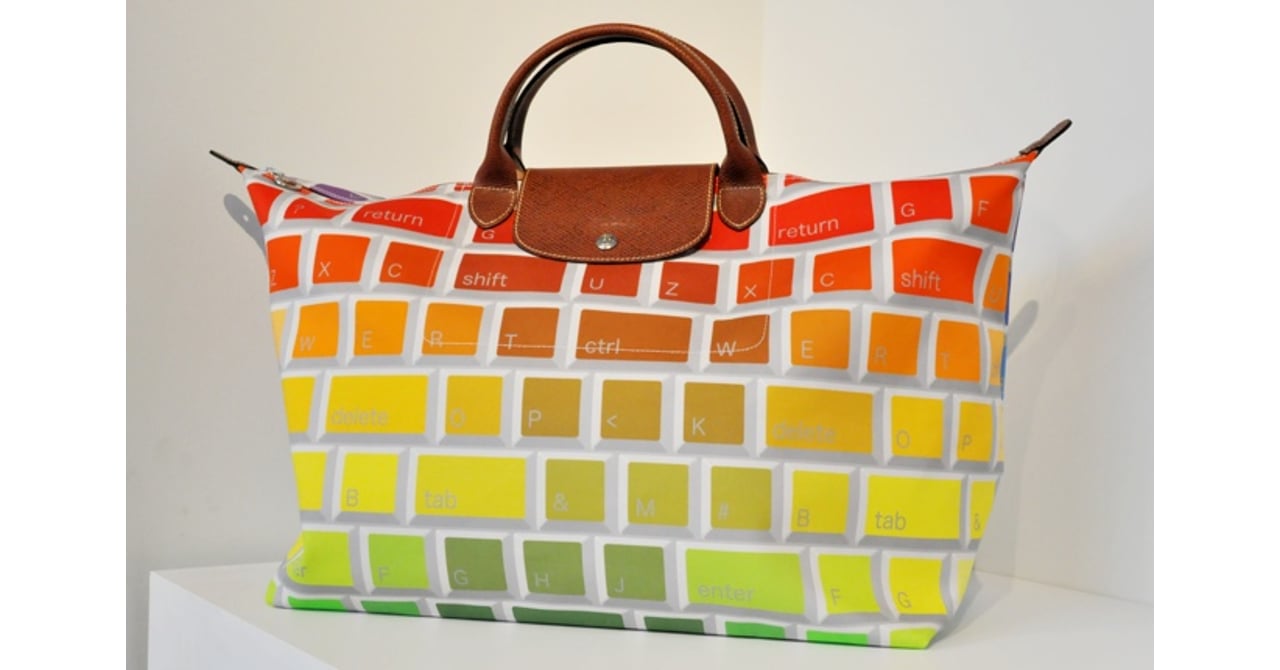 ジェレミー×ロンシャン コラボバッグ12作目はキーボード柄