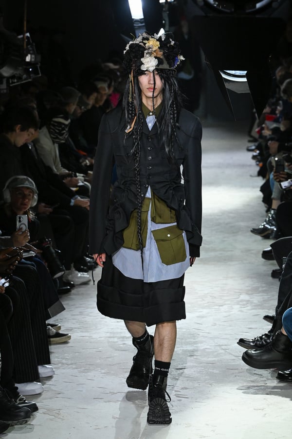 COMME des GARÇONS HOMME PLUS 2025年秋冬コレクション | パリ | 画像