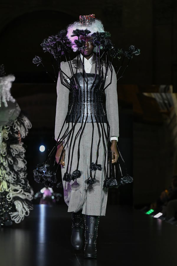 noir kei ninomiya 2023年春夏コレクション | パリ | 画像104枚