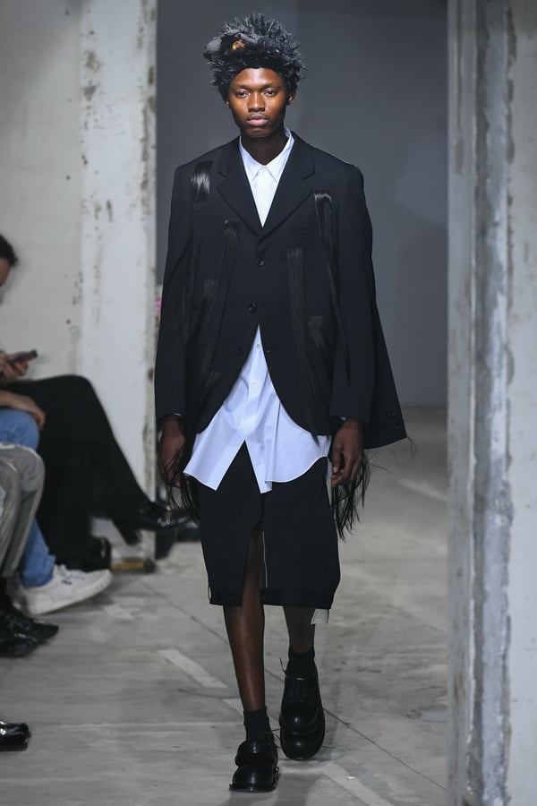 COMME des GARÇONS HOMME PLUS 2024年春夏コレクション | パリ | 画像