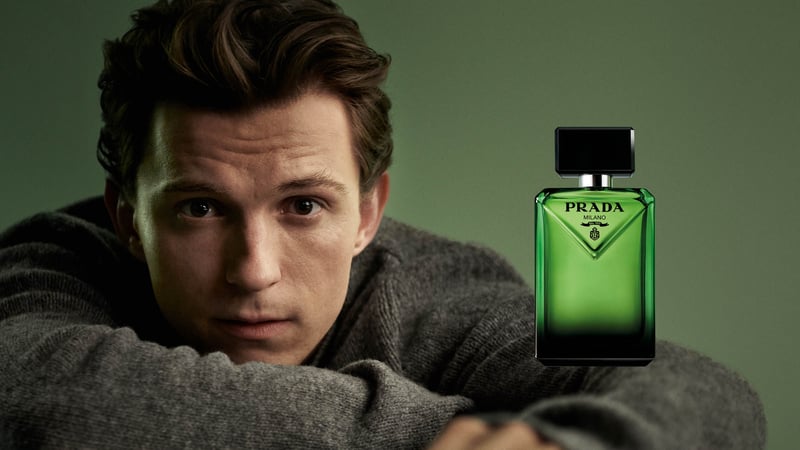 プラダ ビューティ」がメンズフレグランスを発売 トム・ホランドが