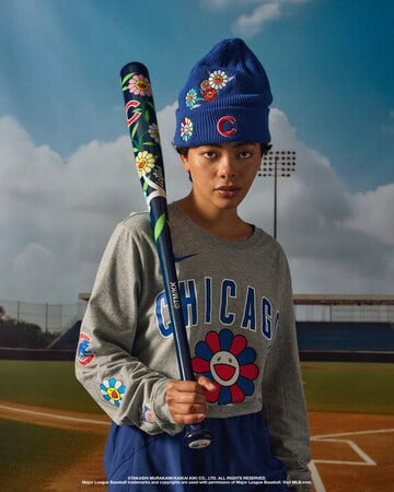 村上隆が「MLB東京シリーズ」のグッズを製作 花をデザインした大谷翔平