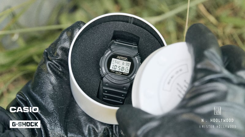 N.ハリウッド×Gショック 「DW-5700」を再構築した新作を発売