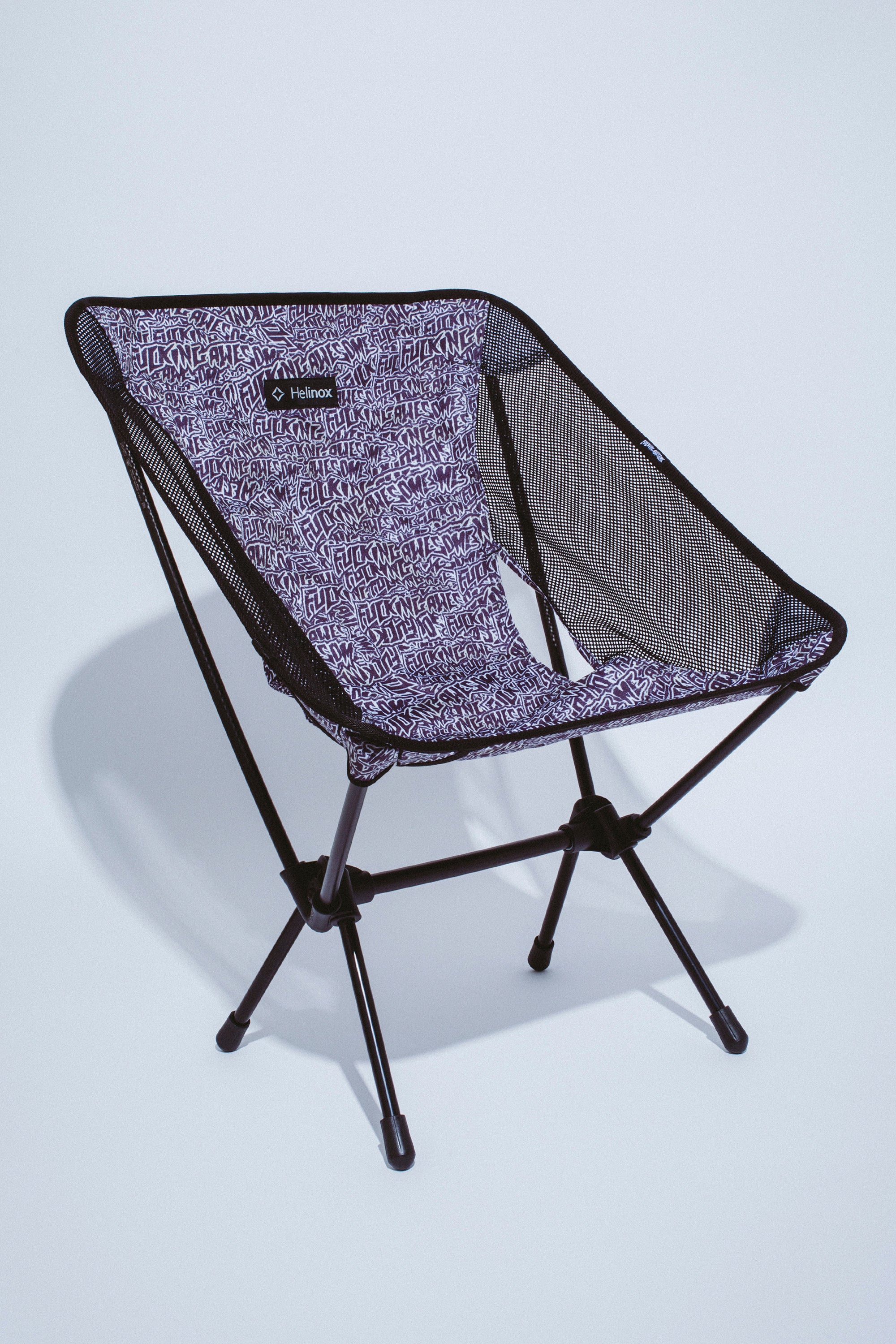 Burnt Stamp Logo Helinox Chair One – Fucking Awesome