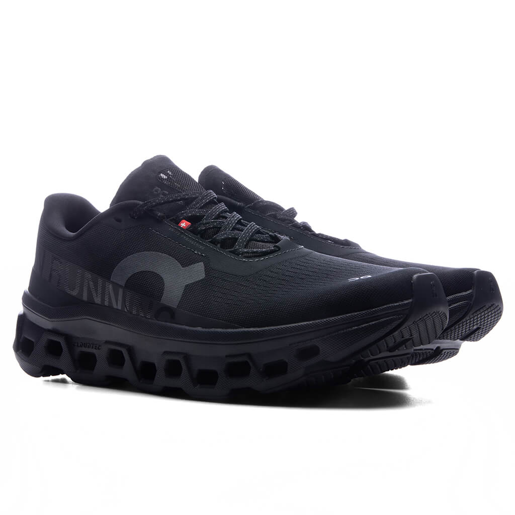 Cloudmonster 1 - Black/Black – Feature