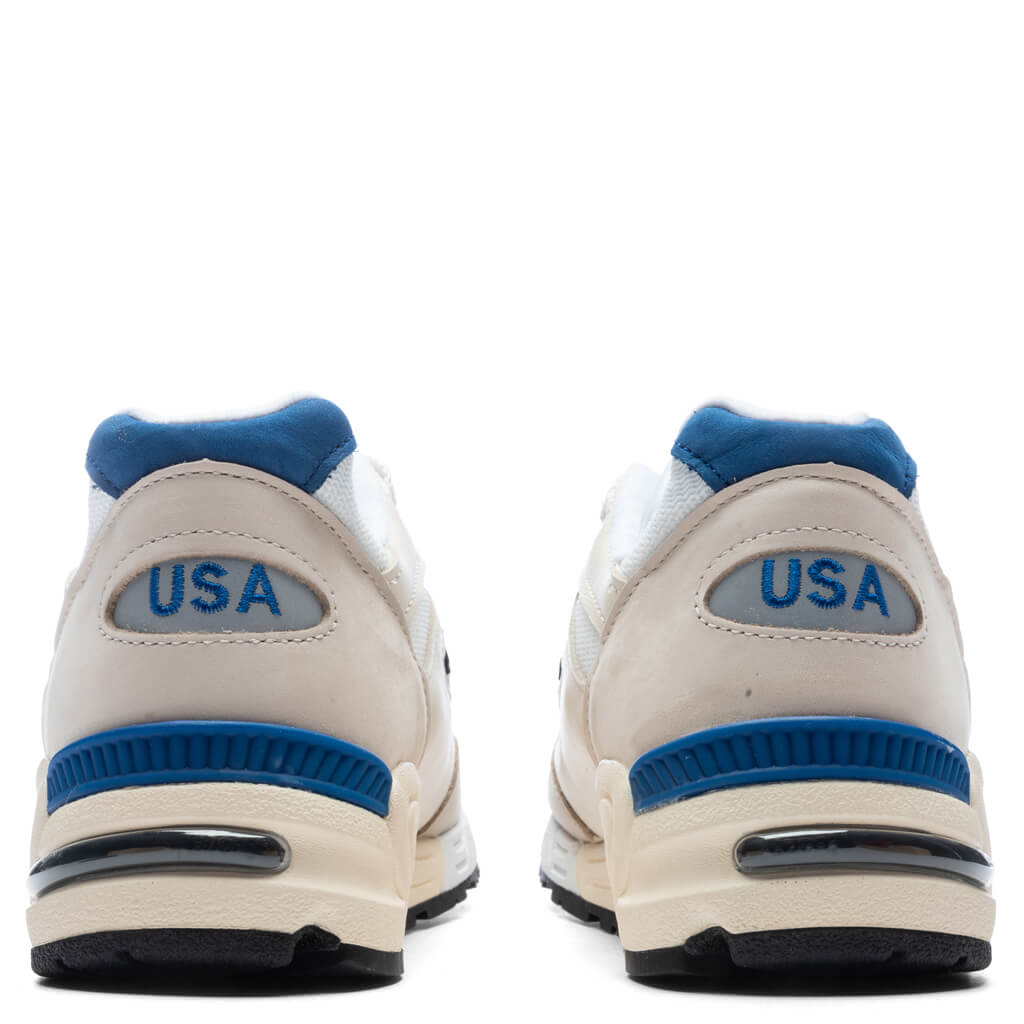 New Balance 990v2 Made in USA - White/Blue – Feature