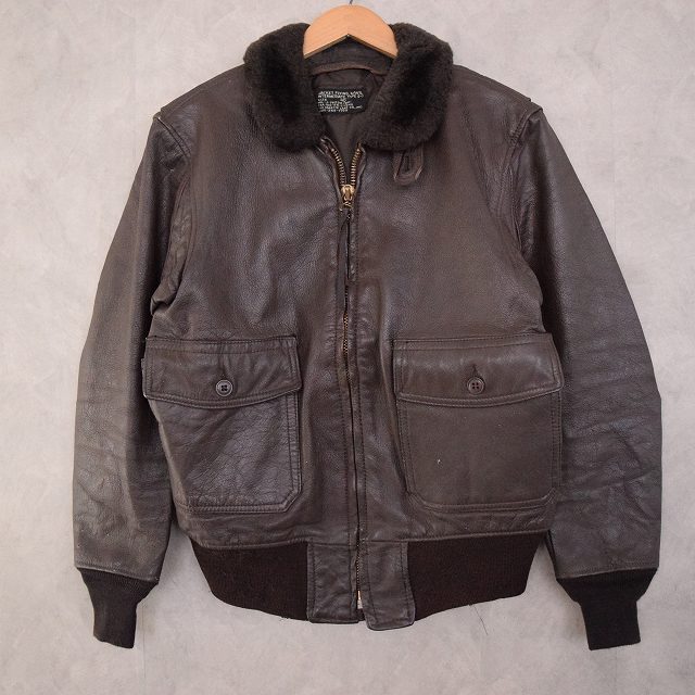60's U.S.NAVY G-1 Flight Jacket60年代 アメリカ軍 ミリタリー