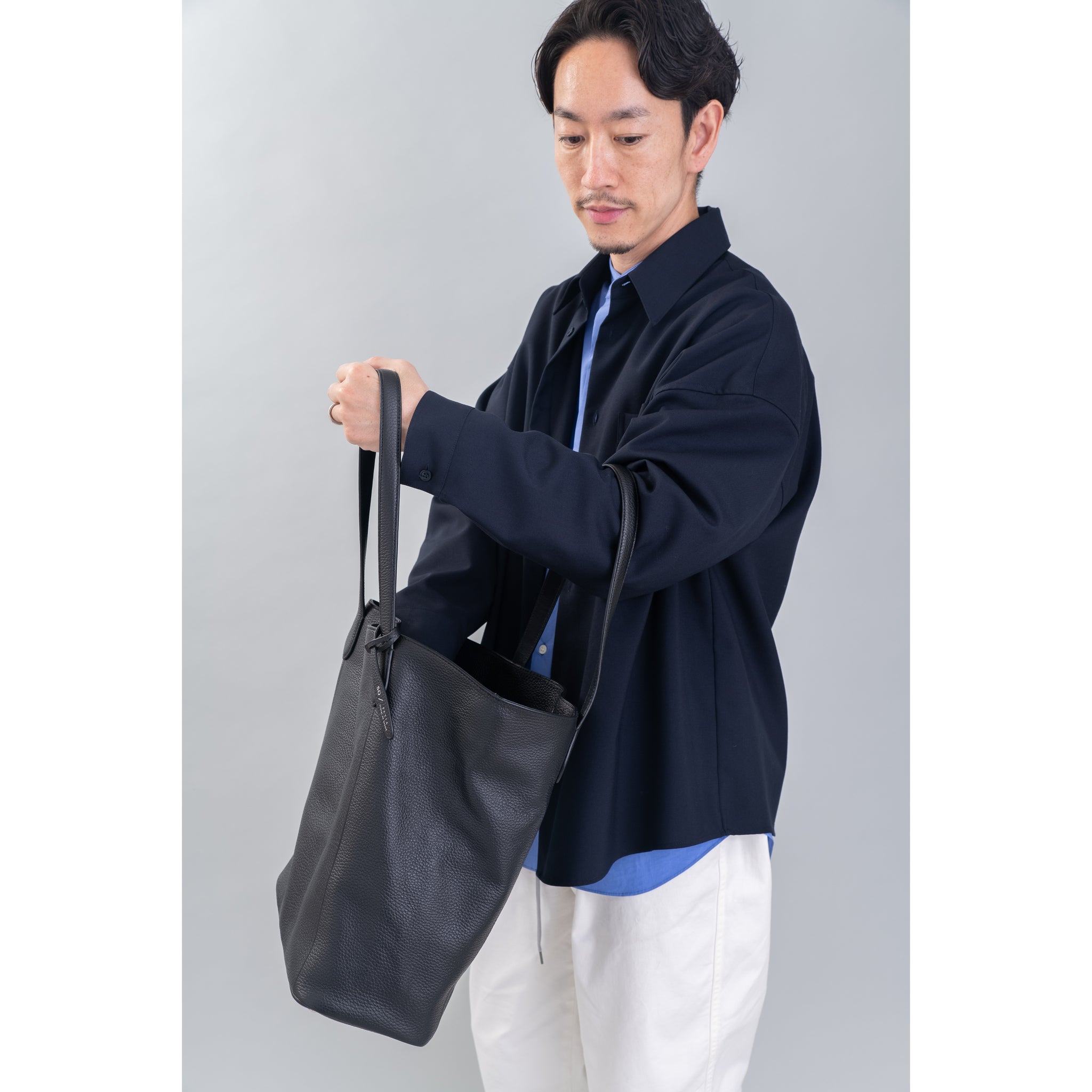 Standard Leather Tote / SO × FETIA SERIES – fetia-jp