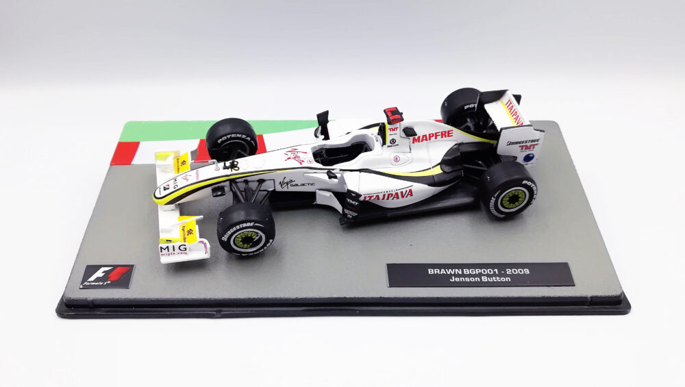 onecar1/18 ブラウンGP BGP001 チャンピオン J.バトン onecar1/18