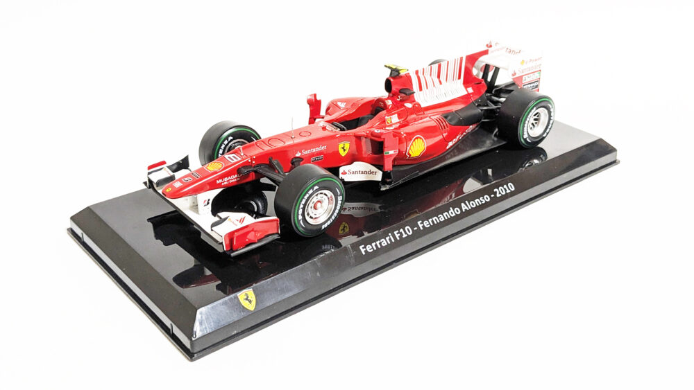 1/24 フェラーリF10 F.アロンソ | F1ミニカーあれこれ