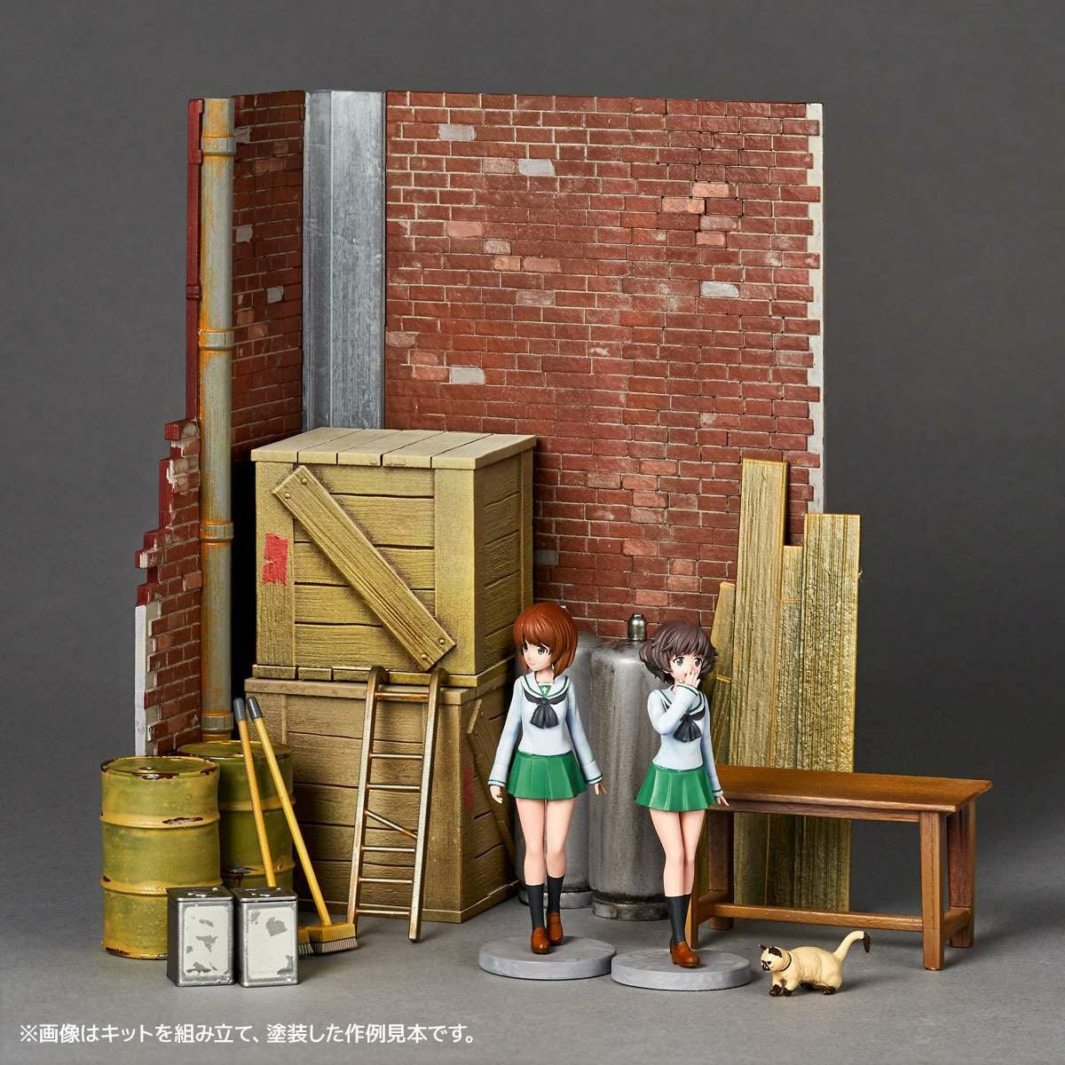 ARTPLA ガールズ＆パンツァー 最終章 ガレージセット[A] | 海洋堂