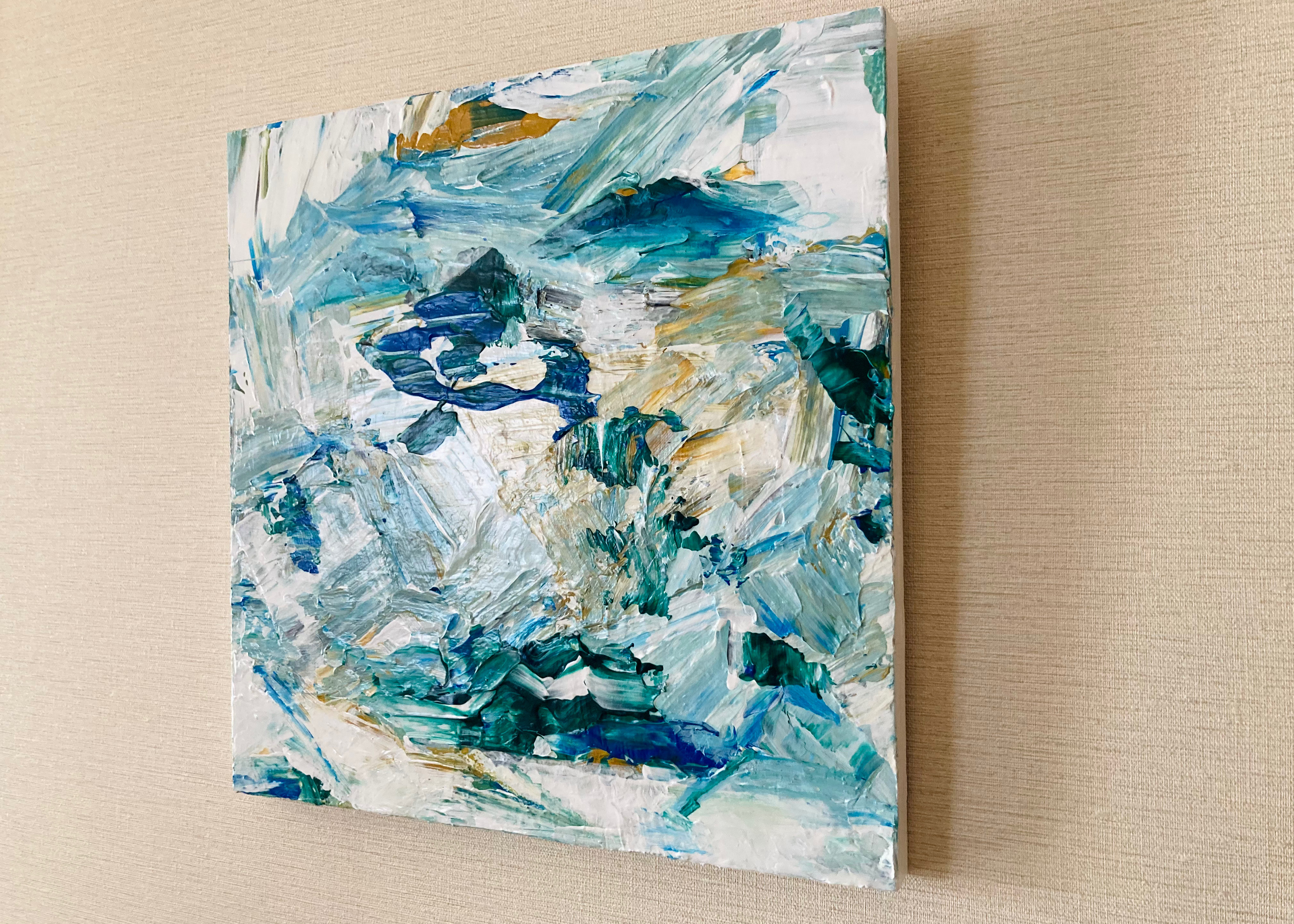 Composition.雪解けの山 by Tomoko Tsuchiya - 絵画販売・購入