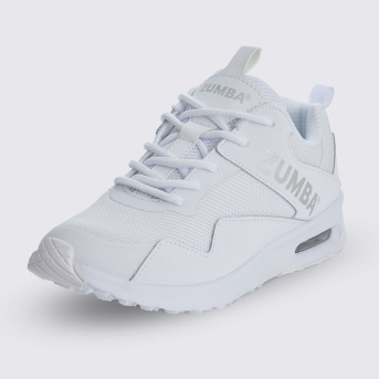 新作、正規品 ZUMBA Air Stomp ホワイト/ブラック ズンバ（ZUMBA） シューズ フィットネスシューズ スニーカー Air Stomp
