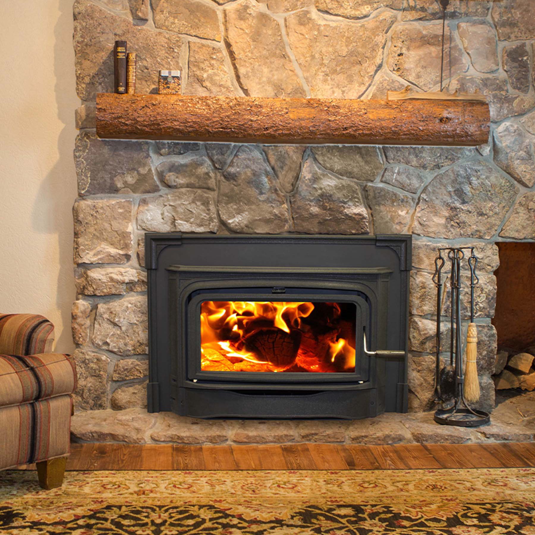 Blaze King Ashford 25 Wood Insert – Fireplaces by Cameron