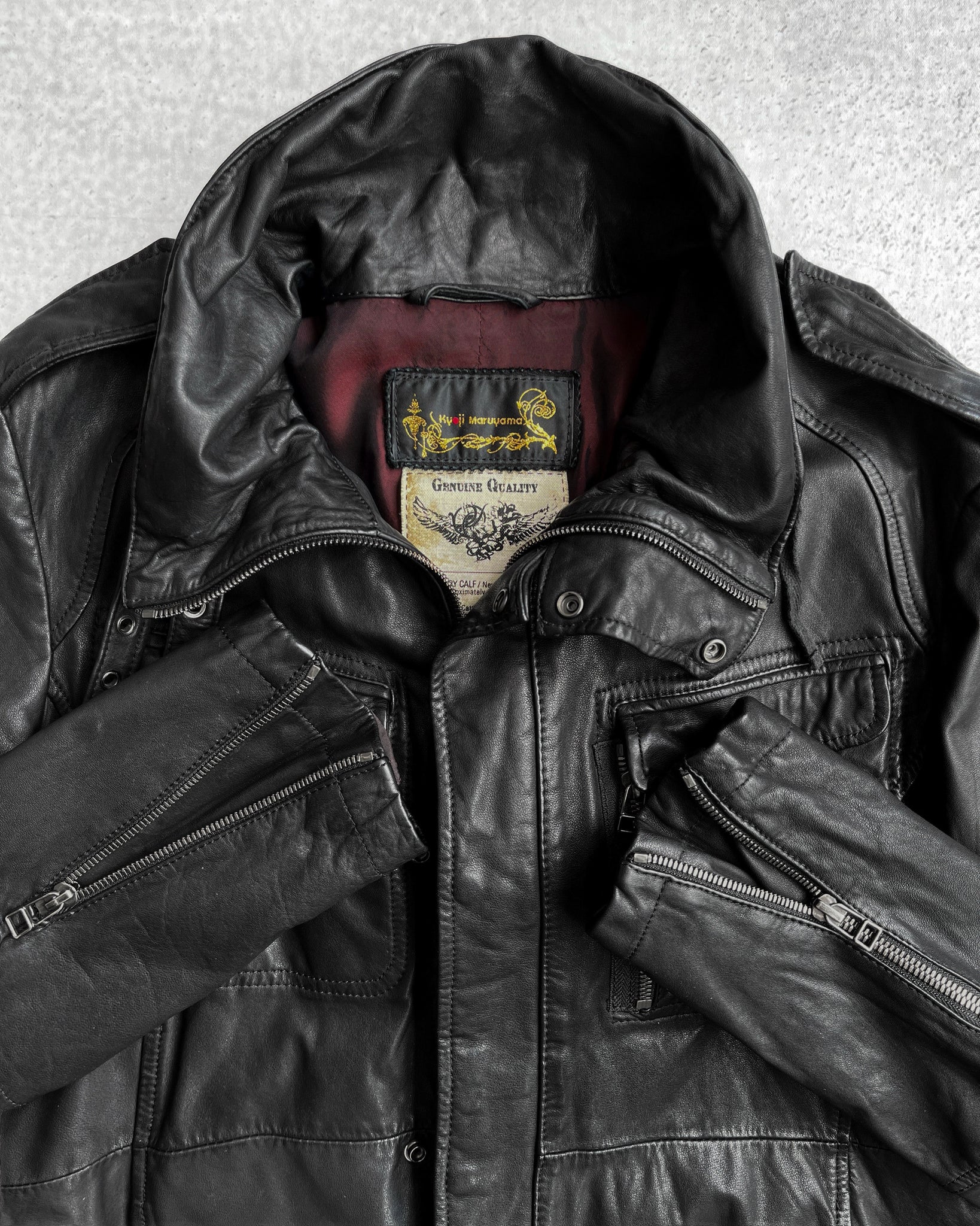 Kyoji Maruyama 00s Calf Leather M-65 Jacket – firstfinal