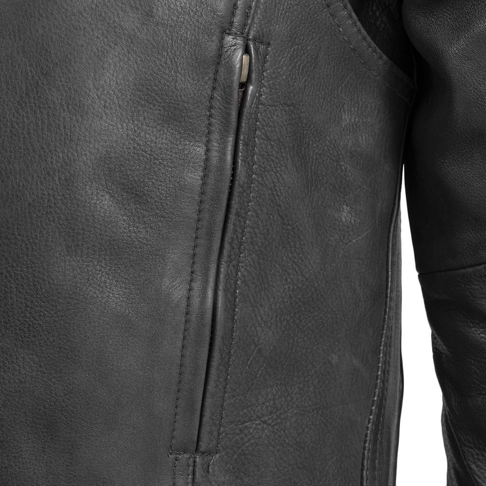 Raider Men's Motorcycle Leather Jacket - First MFG Co