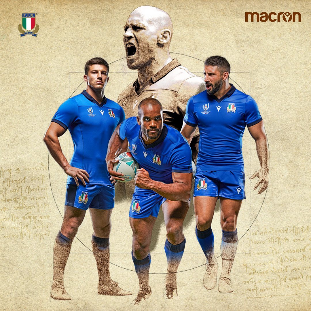 Italy 2019 Rugby World Cup Macron Kits - FOOTBALL FASHION