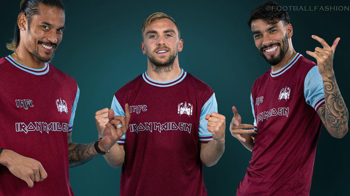 West Ham x Iron Maiden 50th Anniversary Kit - FOOTBALL FASHION