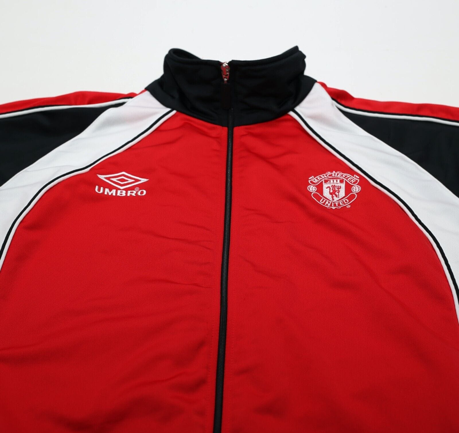 1999/00 Manchester United Vintage Umbro TrackTop Jacket (L