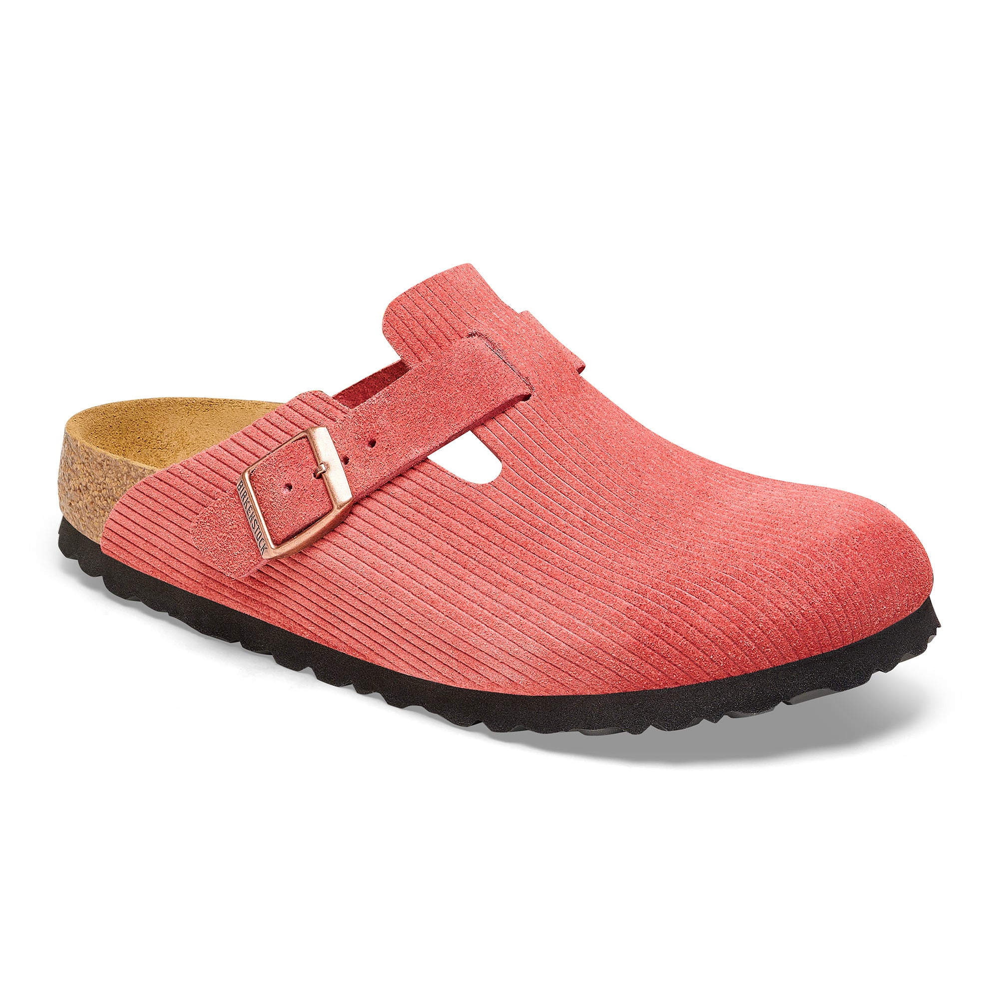 Birkenstock Boston corduroy sienna suede