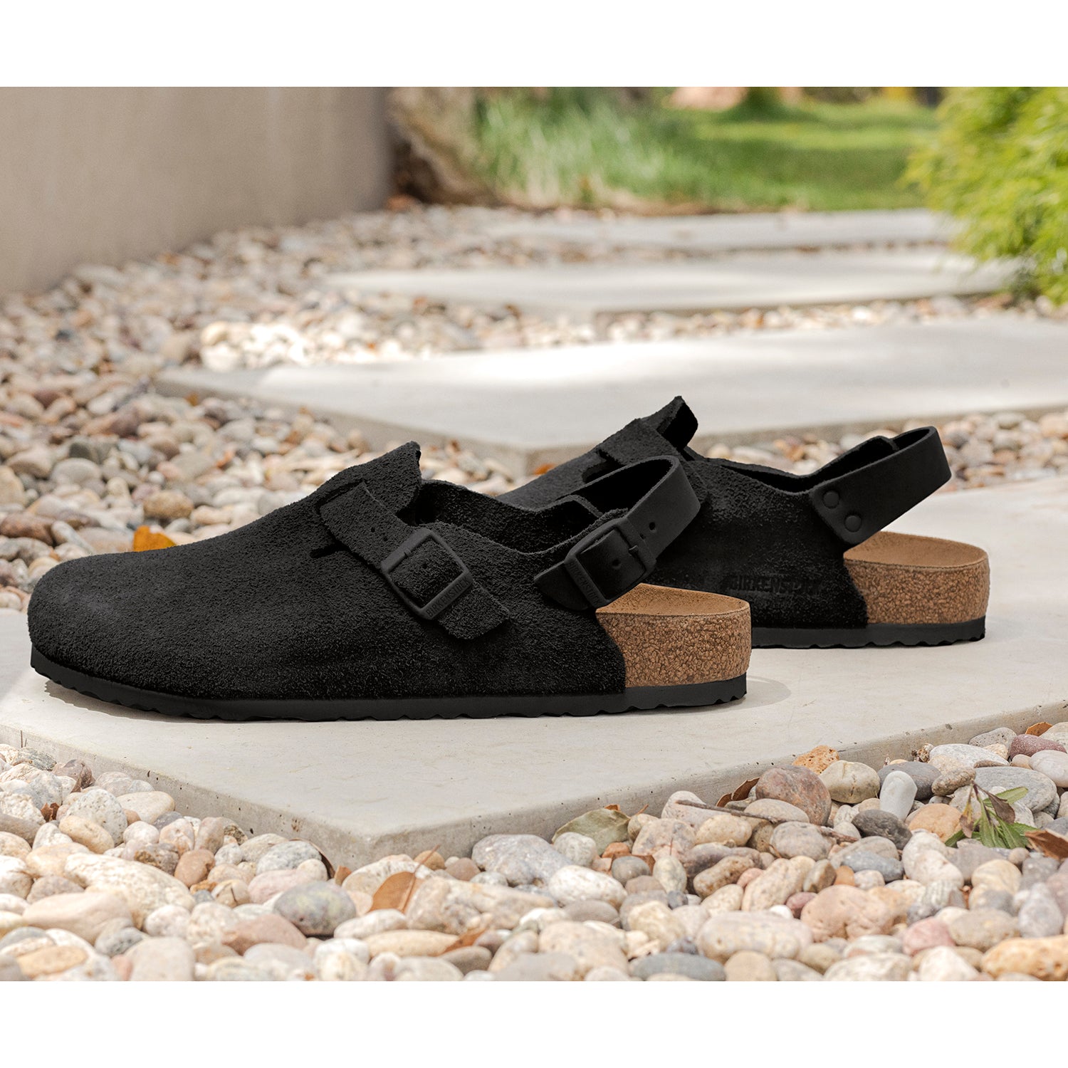 Unisex Birkenstock Tokio Black Suede – Footwear etc.