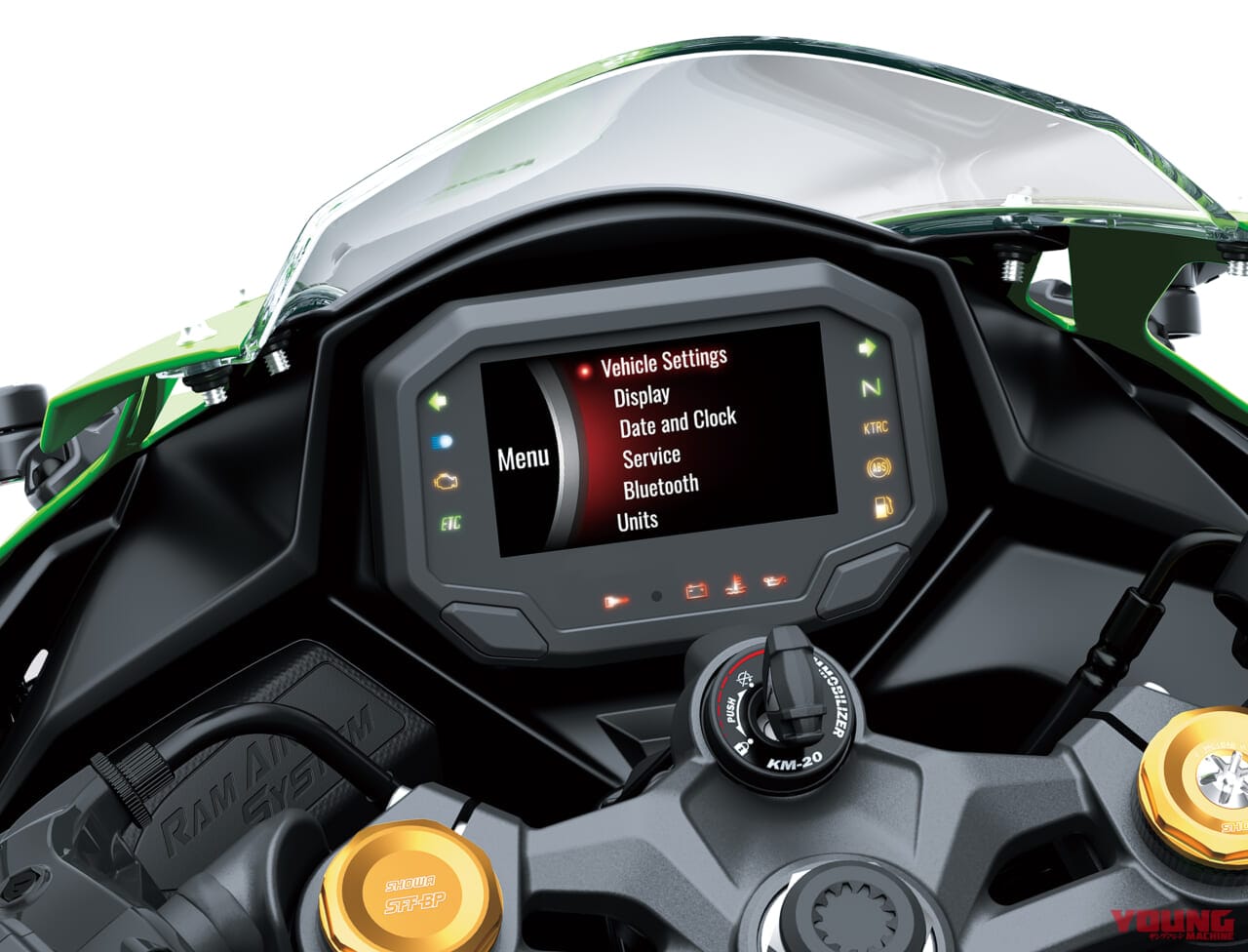 上級ミドル仕立て! カワサキNinja ZX-4R 装備解説〈大画面TFTカラー