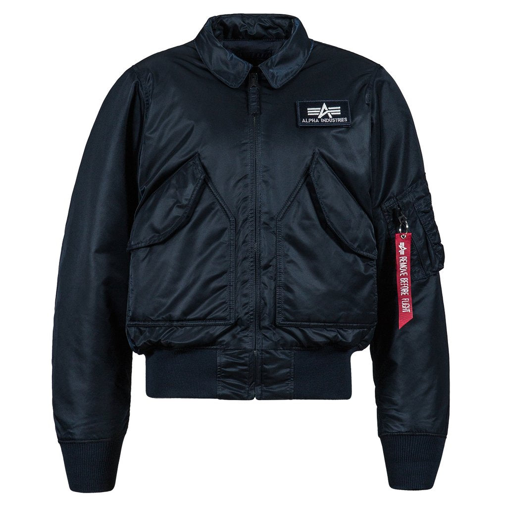 Alpha Cwu 45/P Flight Jacket REPLICA BLUE – FORESTA LA